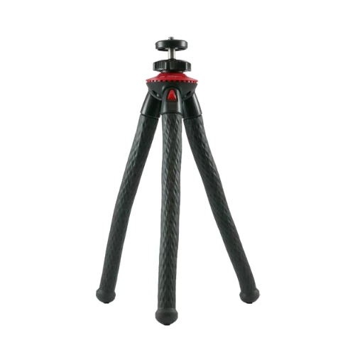 Fotopro UFO 2 Table Flexible Leg Mini Tripod Black Red